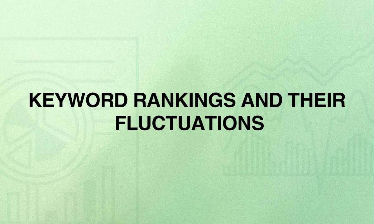 Keyword Rankings and Their Fluctuations